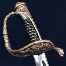 French M1854 Naval Officers Sword by Coulaux, Klingenthal 11